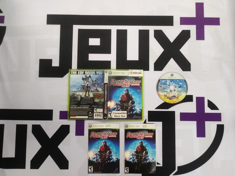 EARTH DEFENSE FORCE 2017 (COMPLETE IN BOX)