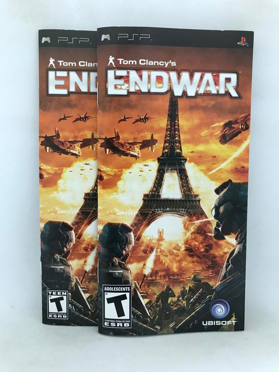 TOM CLANCY'S END WAR (COMPLETE IN BOX)