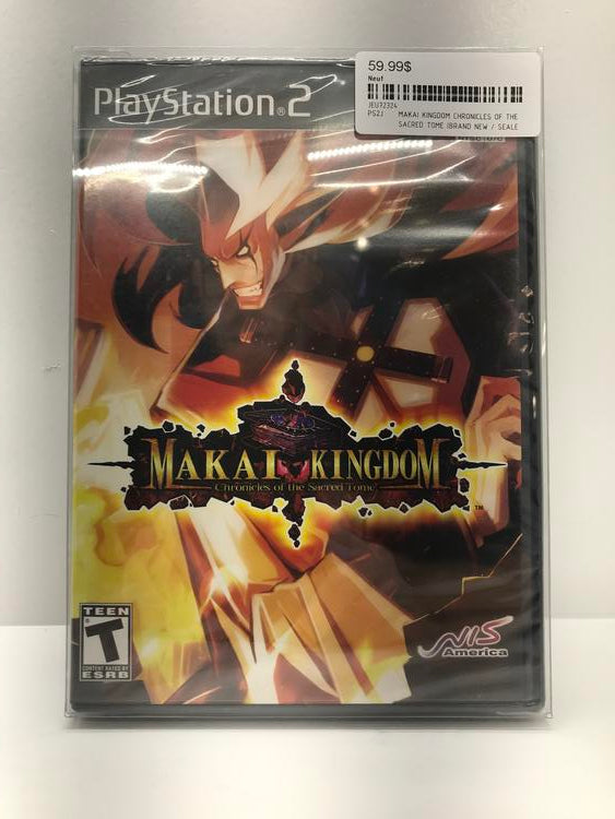 MAKAI KINGDOM CHRONICLES OF THE SACRED TOME (BRAND NEW / SEALED)