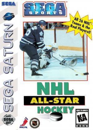 SEGA SATURN NHL ALL-STAR HOCKEY (COMPLETE IN BOX)