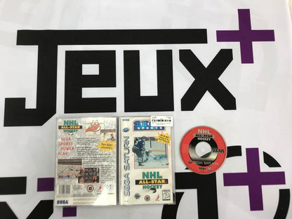 SEGA SATURN NHL ALL-STAR HOCKEY (COMPLETE IN BOX) (usagé)
