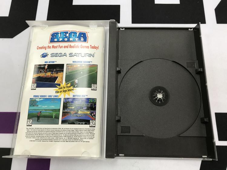 SEGA SATURN NHL ALL-STAR HOCKEY (COMPLETE IN BOX)