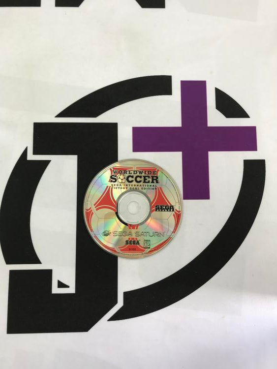 SEGA SATURN WORLDWIDE SOCCER (CD ONLY) (usagé)
