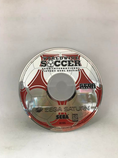 SEGA SATURN WORLDWIDE SOCCER (CD ONLY) (usagé)