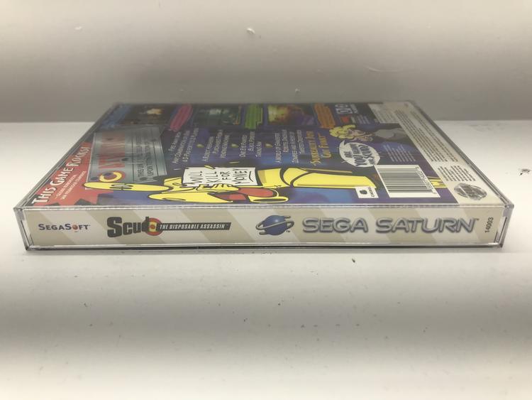 SEGA SATURN SCUD THE DISPOSABLE ASSASSIN (BRAND NEW / SEALED) (usagé)