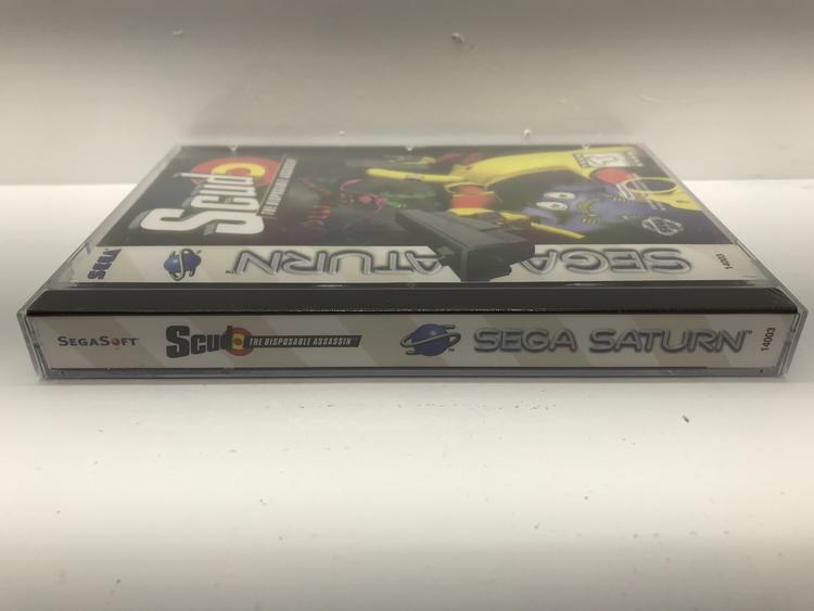 SEGA SATURN SCUD THE DISPOSABLE ASSASSIN (BRAND NEW / SEALED)
