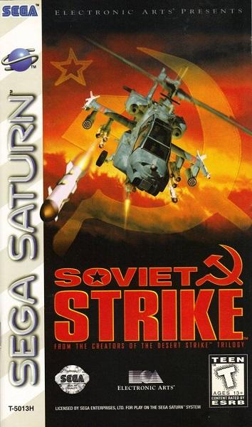 SEGA SATURN SOVIET STRIKE (COMPLETE IN BOX) (usagé)