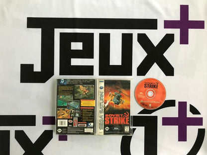SEGA SATURN SOVIET STRIKE (COMPLETE IN BOX) (usagé)