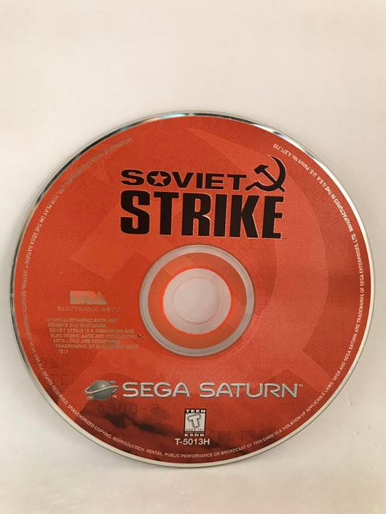 SEGA SATURN SOVIET STRIKE (COMPLETE IN BOX) (usagé)