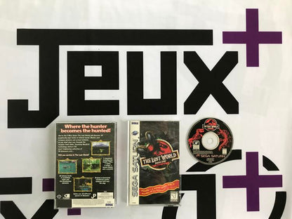SEGA SATURN THE LOST WORLD JURASSIC PARK (COMPLETE IN BOX) (usagé)