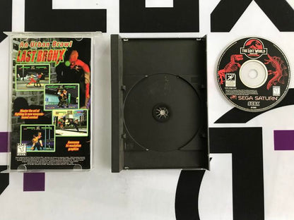 SEGA SATURN THE LOST WORLD JURASSIC PARK (COMPLETE IN BOX)