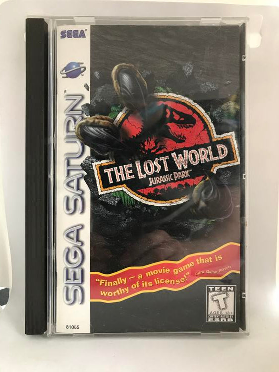 SEGA SATURN THE LOST WORLD JURASSIC PARK (COMPLETE IN BOX) (usagé)