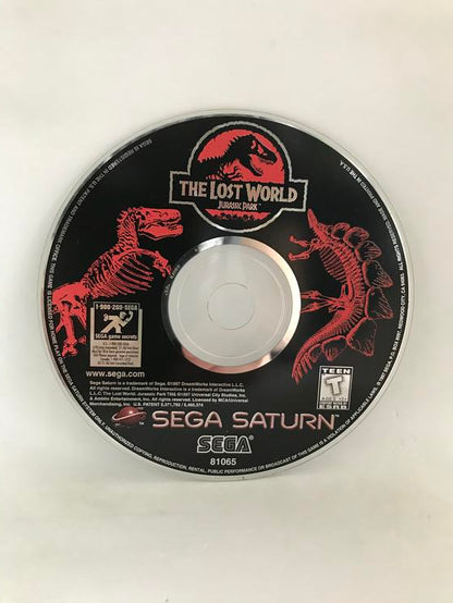 SEGA SATURN THE LOST WORLD JURASSIC PARK (COMPLETE IN BOX)