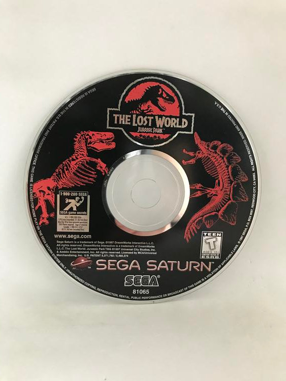 SEGA SATURN THE LOST WORLD JURASSIC PARK (COMPLETE IN BOX) (usagé)