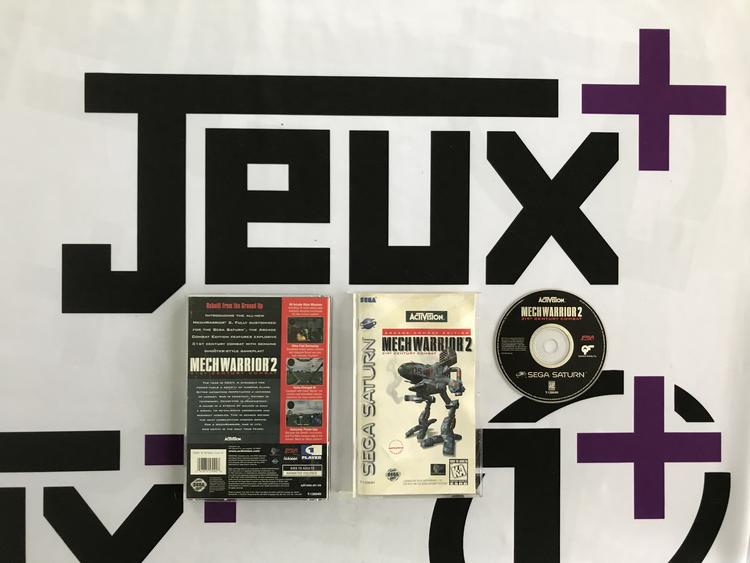 SEGA SATURN MECHWARRIOR 2 (COMPLETE IN BOX) (usagé)