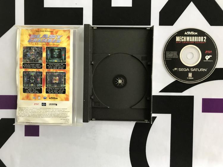 SEGA SATURN MECHWARRIOR 2 (COMPLETE IN BOX)
