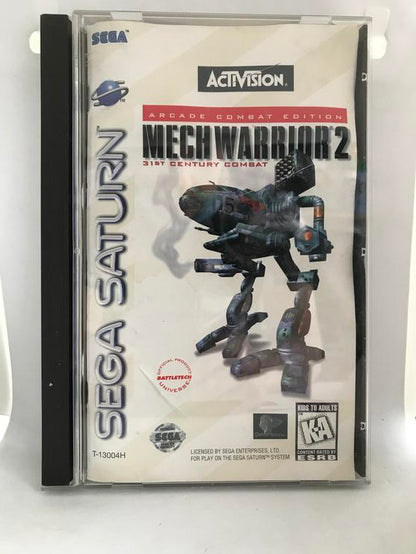 SEGA SATURN MECHWARRIOR 2 (COMPLETE IN BOX)