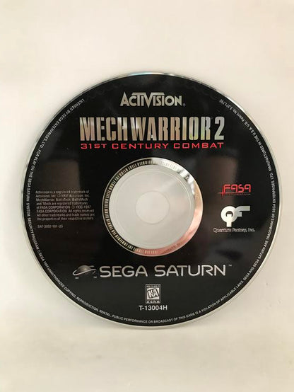 SEGA SATURN MECHWARRIOR 2 (COMPLETE IN BOX) (usagé)