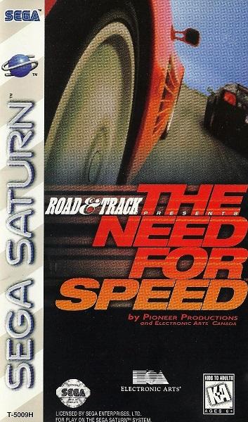 SEGA SATURN THE NEED FOR SPEED (COMPLETE IN BOX) (usagé)
