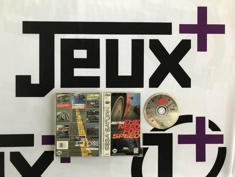 SEGA SATURN THE NEED FOR SPEED (COMPLETE IN BOX) (usagé)