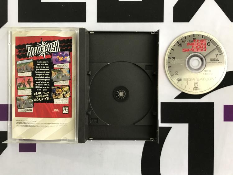 SEGA SATURN THE NEED FOR SPEED (COMPLETE IN BOX)