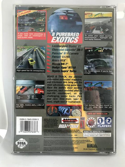 SEGA SATURN THE NEED FOR SPEED (COMPLETE IN BOX) (usagé)