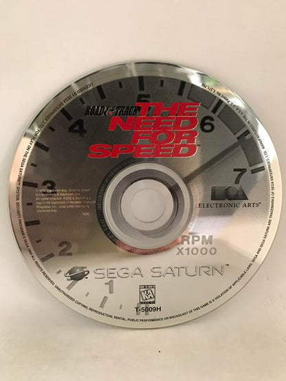 SEGA SATURN THE NEED FOR SPEED (COMPLETE IN BOX) (usagé)