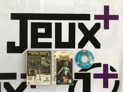 SEGA SATURN TOMB RAIDER (COMPLETE IN BOX)