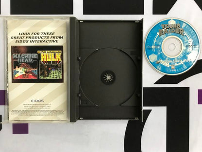 SEGA SATURN TOMB RAIDER (COMPLETE IN BOX)