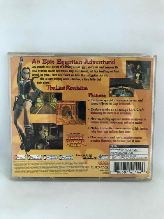TOMB RAIDER THE LAST REVELATION (COMPLETE IN BOX) (usagé)