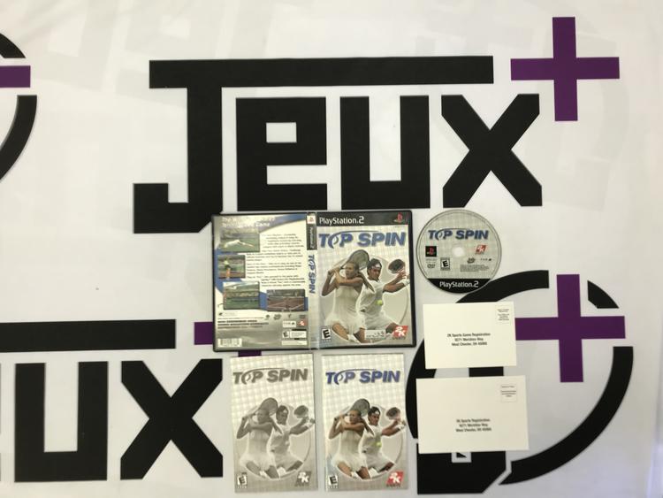TOP SPIN (COMPLETE IN BOX)