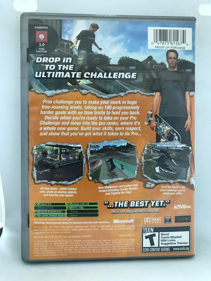 TONY HAWK'S PRO SKATER 4 BEST OF PLATINUM HITS (COMPLETE IN BOX)