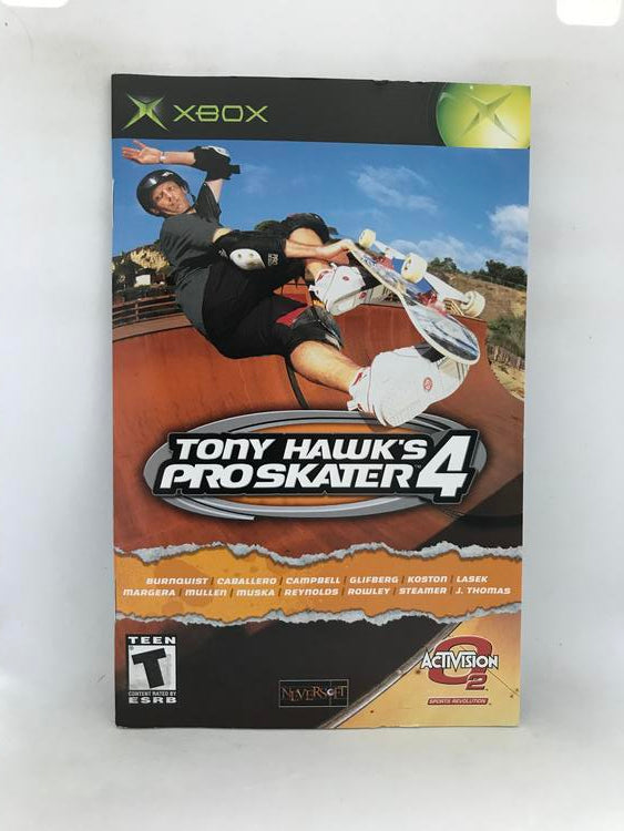 TONY HAWK'S PRO SKATER 4 BEST OF PLATINUM HITS (COMPLETE IN BOX)