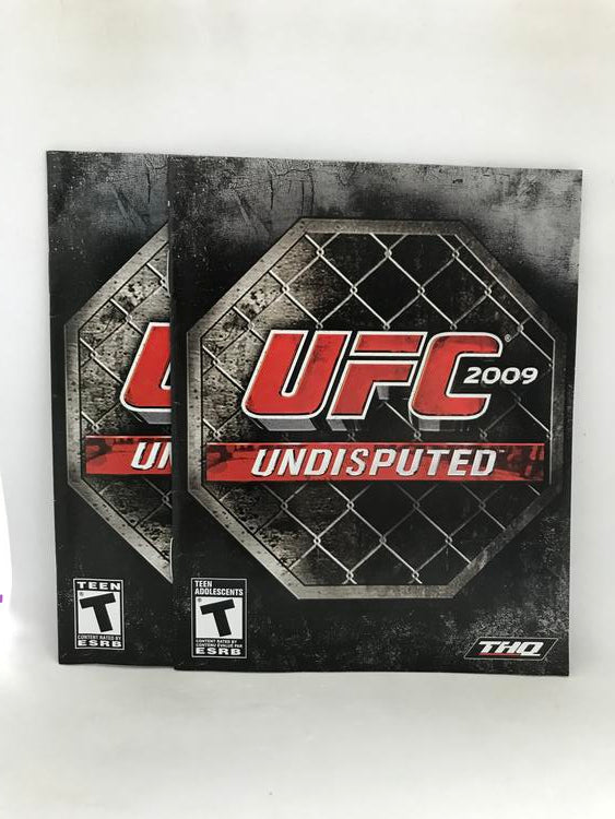 UFC 2009 UNDISPUTED GRESTEST HITS (COMPLETE IN BOX)