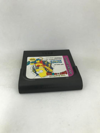 GAME GEAR THE SIMPSONS BART VS. THE WORLD (usagé)