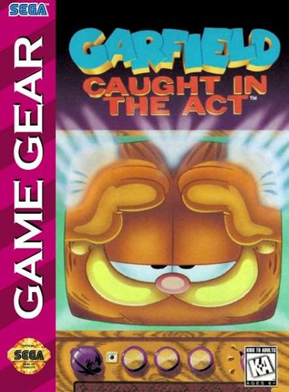 GAME GEAR GARFIELD CAUGHT IN THE ACT (usagé)