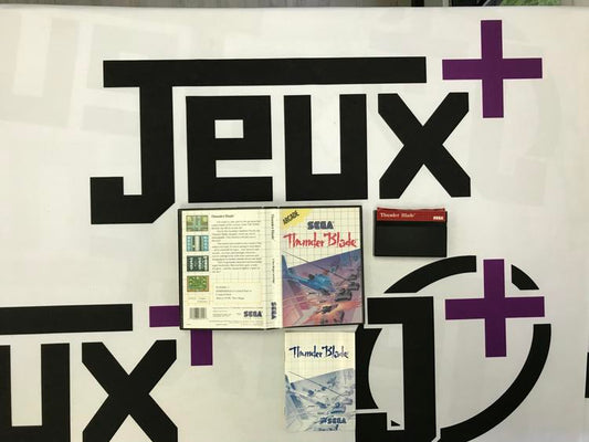 THUNDER BLADE (COMPLETE IN BOX) (usagé)