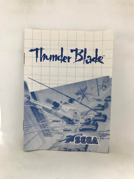 THUNDER BLADE (COMPLETE IN BOX) (usagé)