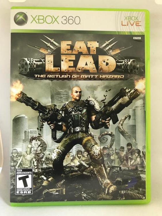 EAT LEAD THE RETURN OF MATT HAZARD (COMPLETE IN BOX) (usagé)
