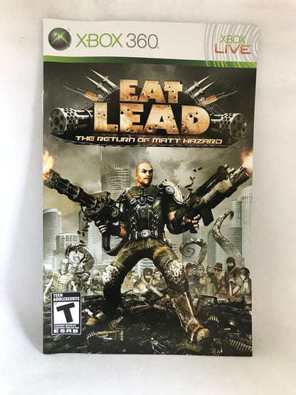 EAT LEAD THE RETURN OF MATT HAZARD (COMPLETE IN BOX)