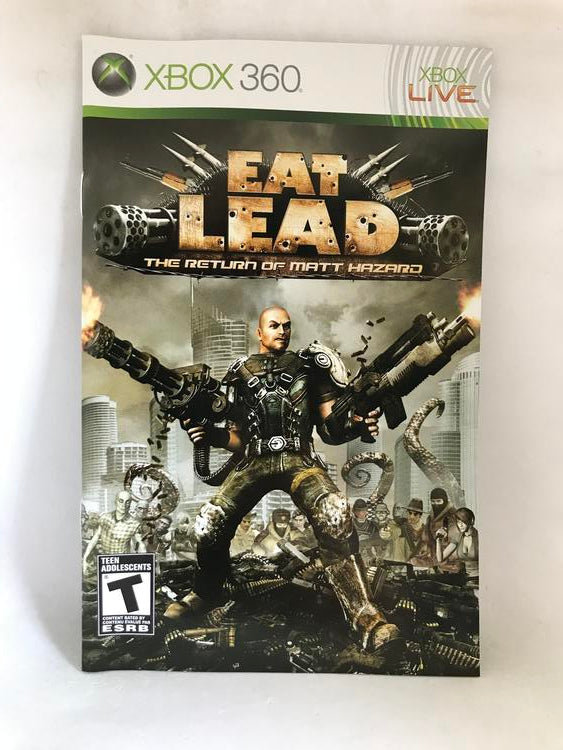 EAT LEAD THE RETURN OF MATT HAZARD (COMPLETE IN BOX) (usagé)