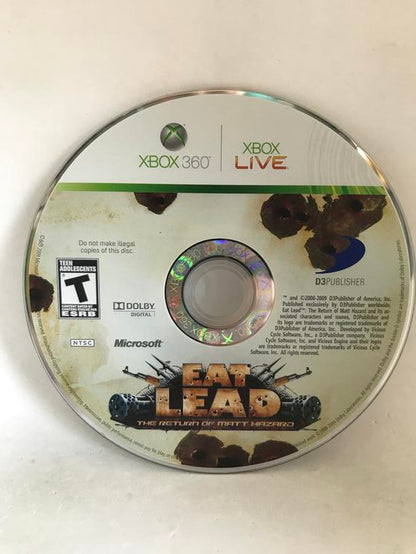 EAT LEAD THE RETURN OF MATT HAZARD (COMPLETE IN BOX) (usagé)