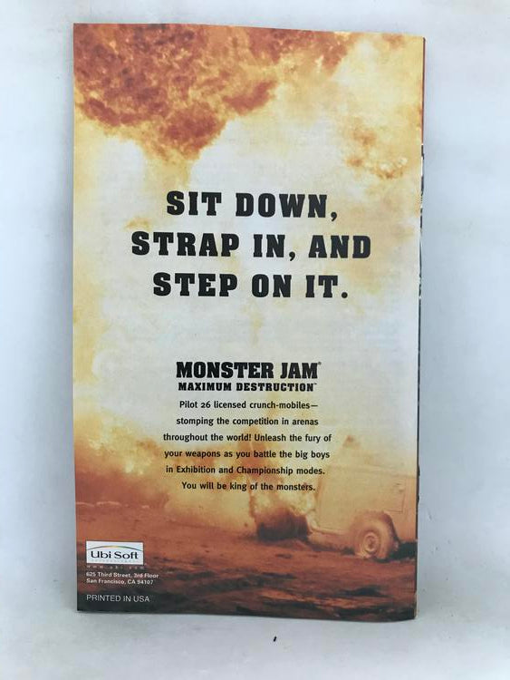 MONSTER JAM MAXIMUM DESTRUCTION (COMPLETE IN BOX)