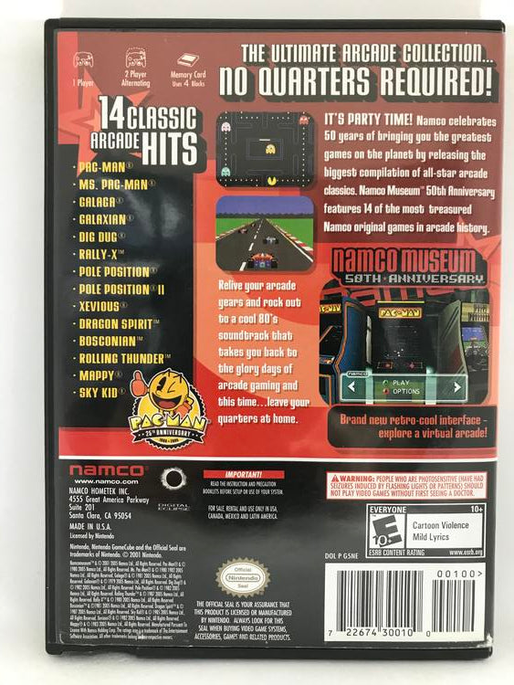 NAMCO MUSEUM 50TH ANNIVERSARY (COMPLETE IN BOX) (usagé)