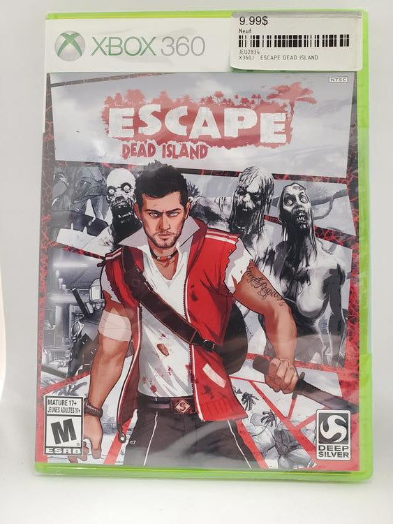 ESCAPE DEAD ISLAND (COMPLETE IN BOX) (usagé)