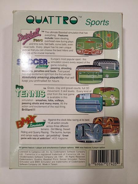 QUATTRO SPORTS (COMPLETE IN BOX) (usagé)