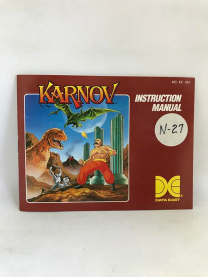 KARNOV (COMPLETE IN BOX)