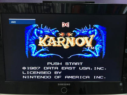 KARNOV (COMPLETE IN BOX)