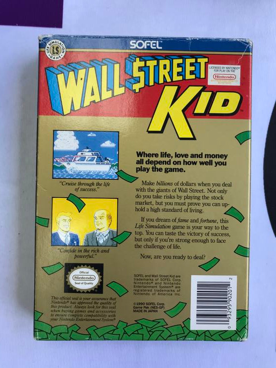 WALL STREET KID (WITH BOX)