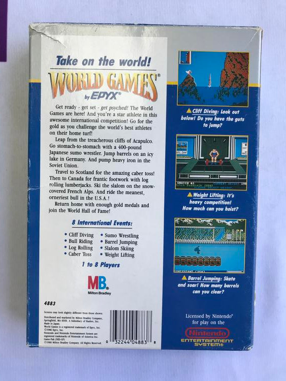 WORLD GAMES (COMPLETE IN BOX) (usagé)